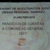 RENDICION DE CUENTAS A LA COMUNIDAD 2018 LOS SANTOS 1